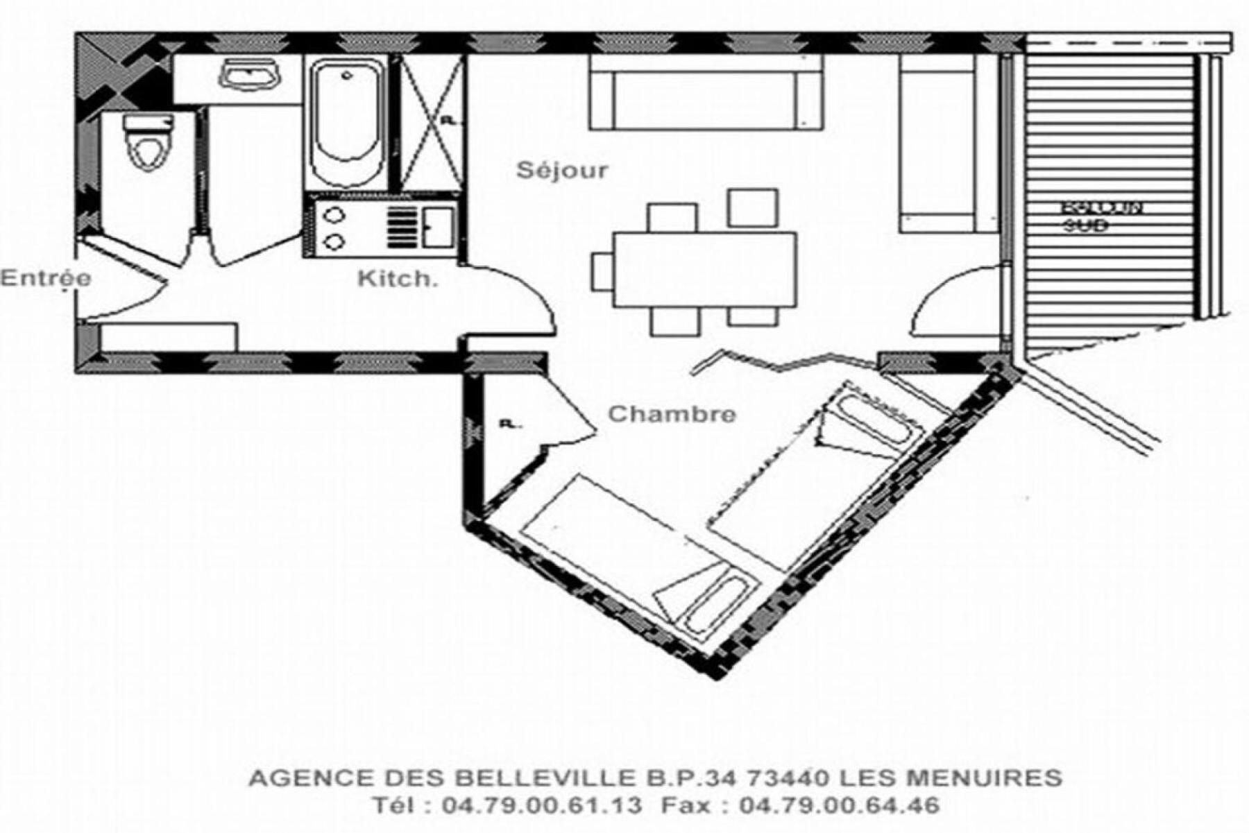 Residence Chaviere - Studio Lumineux - Ski Aux Pieds - Balcon Mae-2224 Saint-Martin-de-Belleville Extérieur photo